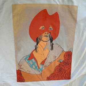 Orville Peck summer concert tour 2019 t-shirt, size L, worn once, 100% cotton